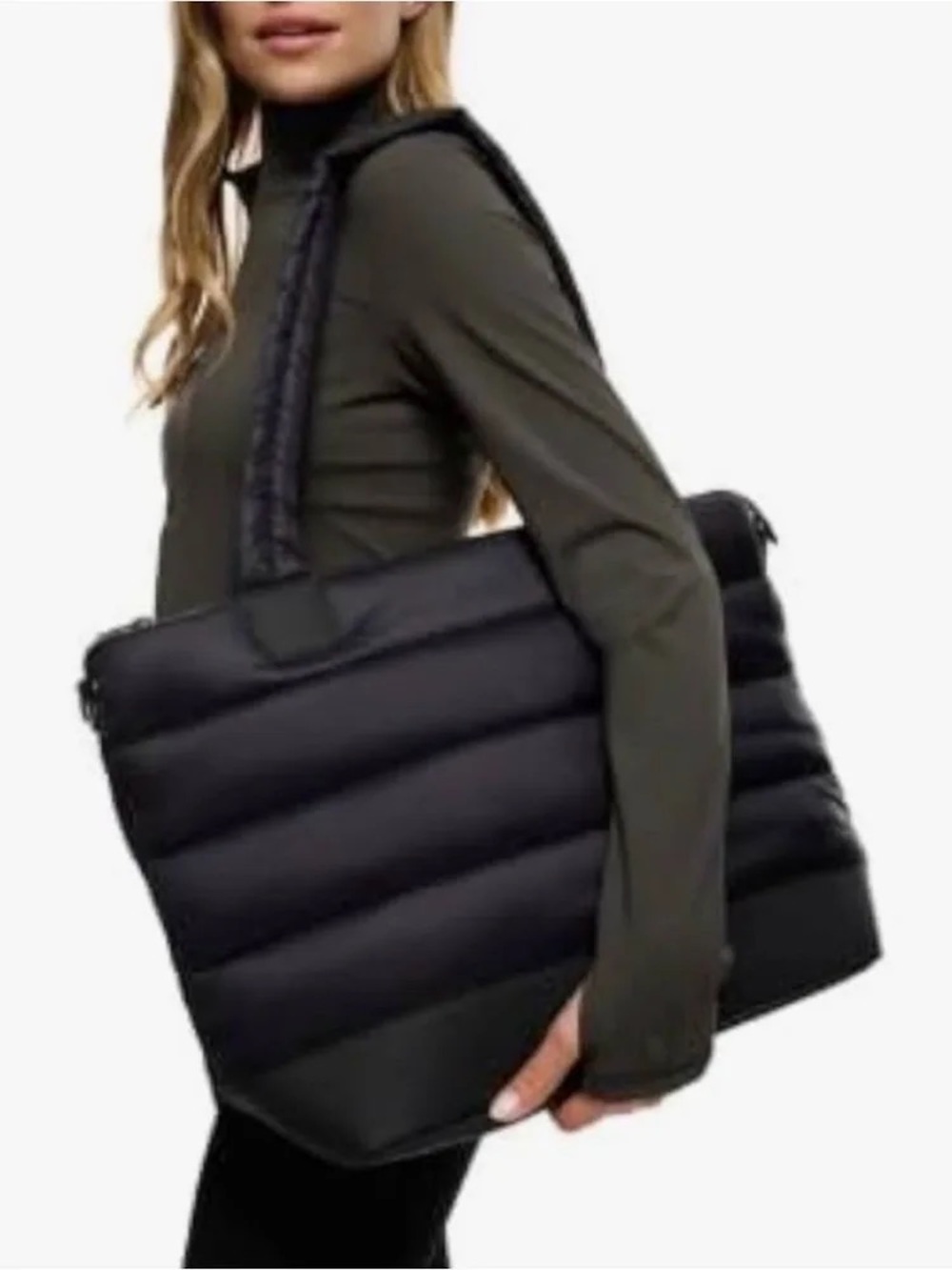 Lole Quilted puffer Tote Bag